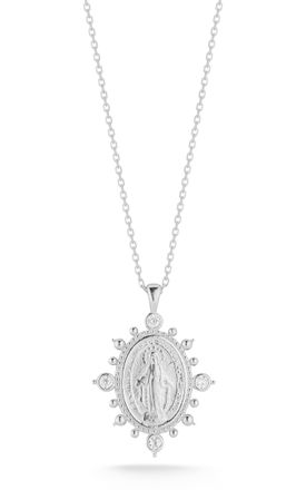 Glaze Jewelry Sterling Silver Mary Necklace