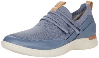 Rockport Womens Truflex Fly Bungee Walking Shoe In Blue Eco