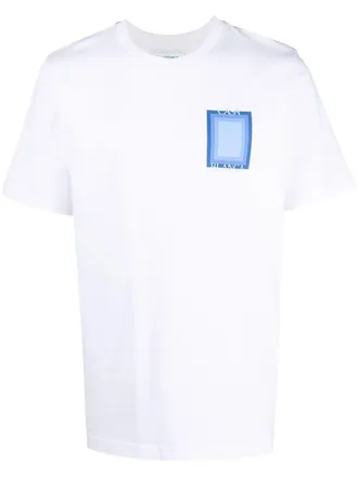 Casablanca Degrade logo-print T-shirt - White