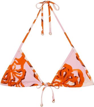 Reiss Tina Printed Bikini Top