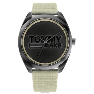 Tommy Hilfiger Mens Watch Quartz black Resin - One Size