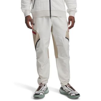 Under Armour Mens Unstoppable Cargo Pants - White/Black Size XXL