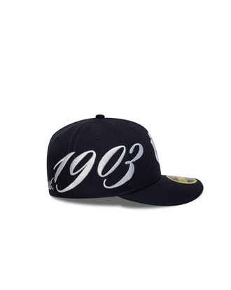 New Era Mens Cap 59fifty Fitted Low Profile Navy Crown Hat