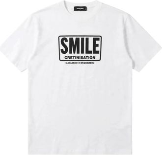 Dsquared2 Camiseta X Magliano - Tops - Mujer - Blanco - 3XL