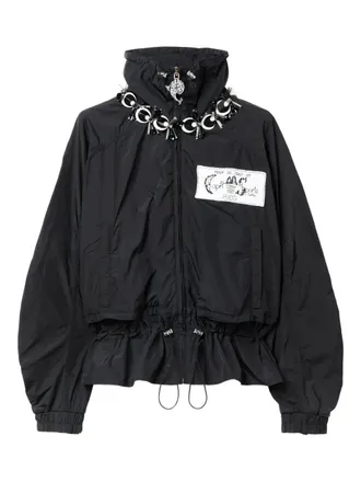 Pucci label-embellished drawstring jacket - Black