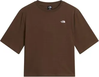 The North Face Essential Simple Dome Boxy RLX S/S T-Shirt f&uuml;r Damen | braun