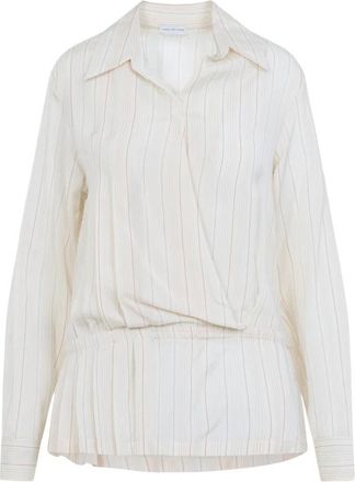 Dries Van Noten Cedyn Blouse - Dames - Blouses - Wit - S - Overhemden