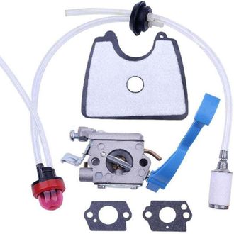 OEM Kit De Vergaser Para Husqvarna 125bx 125bx 125bvx Klingen, Vergaser + Dichtungen + Pilot + Kraftstofffilter + Merchal-lampe + Luftfilter + 8-in-1-set