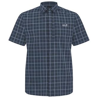 Jack Wolfskin Norbo S/S Shirt Hemd f&uuml;r Herren | blau