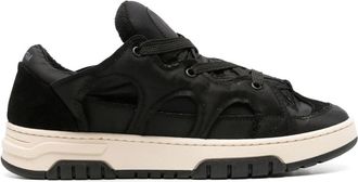 Santha Sneakers Model 1 - Heren - Sneakers - Zwart - 40 EU - Leer - Schoenen