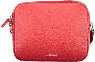 Coccinelle Rosso Leather Women Womens Handbag
