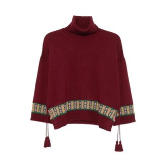 Etro Dames, Truien, Rood, Maat: 2XS Jersey