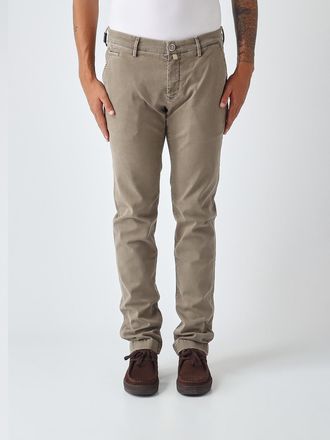 Jacob Cohen Bobby Skinny Fit Cotton Blend Trousers