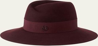 Maison Michel Virginie Waterproof Wool Felt Fedora Hat