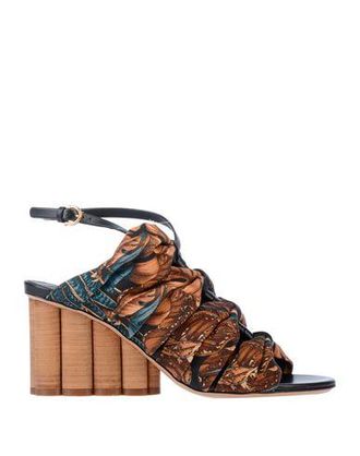 サンダル・ミュール FERRAGAMO Wedges 'Renee' multicolored Women's Ferragamo Wedge Sandals - up to −73% | Stylight