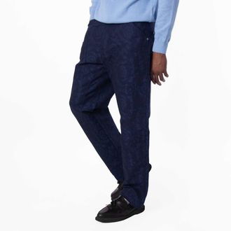 Versace Barocco Cotton-Canvas Carpenter Pants