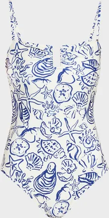 SIMKHAI Ottilie Strapless One-Piece Swimsuit
