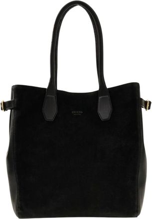 Guess Anitha Large Tote - Dames - Shoppers - Zwart - ONE Size - Leer - Tassen