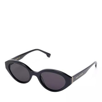 Isabel Bernard Sonnenbrillen - La Villette Rosaire oval sunglasses with black len - Gr. unisize - in Schwarz - für Damen