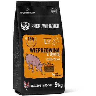 OEM Pet Paka Cerdo Con Calabaza L - Alimento Seco Para Perros - 9 Kg