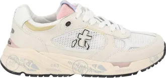 Premiata Mased Mesh Calfskin Sneakers