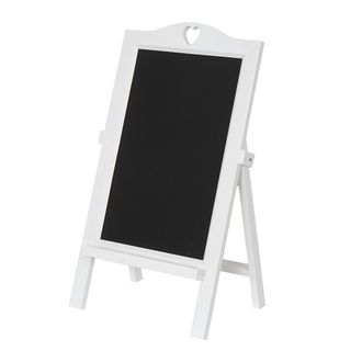 Hhg Hhg - Nunca Usado] Tablero Publicitario 003, Pizarra Stopper Cliente, 66x39x33cm, Lacado Blanco