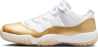 Nike Jordan Womens Air Jordan 11 Low Mothers Day Shoes in White | AH7860-102