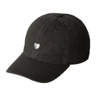 Carhartt Work in Progress Heart Metal Cap - unisex - Petten - Zwart - ONE Size - Accessoires