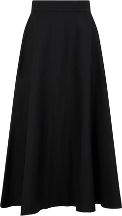 Nine In The Morning Maxi Rok - Dames - Rokken - Zwart - Maat: W28 Wol