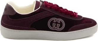 Gucci Schoenen, Dames, Rood, 38 EU, Nylon, G75 Sneaker