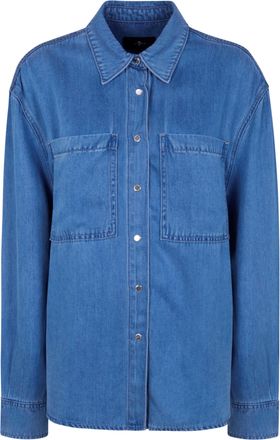 7 For All Mankind Oversized Lyocell Shirt