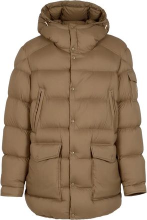 Moncler Giacca Bretagne con cappuccio - Marrone