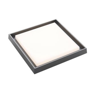 Lucande Lucande - L&aacute;mparas De Techo Led birta En Gris Aluminio