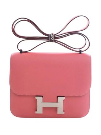 Herm&egrave;s 2020 Mini Evercolor Constance 18 crossbody bag - Rosa
