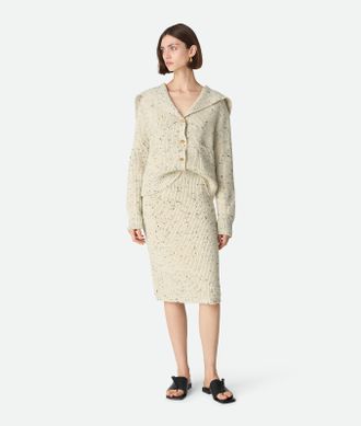 Bottega Veneta Wool English Rib Skirt - Bottega Veneta