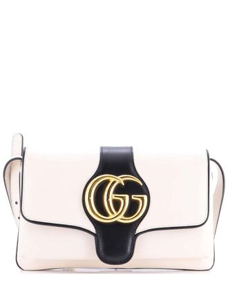 Gucci Beige Sheep Leather Arli Shoulder Bag Small (Authentic Pre-Loved)