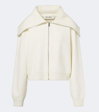 R&oacute;he R&oacute;he Wool zip-up sweater