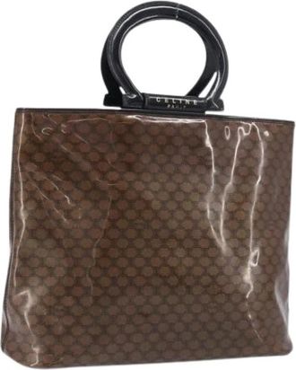 Celine Pre-owned Vintage Tote Bag - Dames - Vintage Shopper - Bruin - ONE Size - Vintage