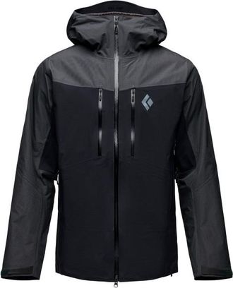 Black Diamond Mission Alpine Shell Regenjacke f&uuml;r Herren | schwarz