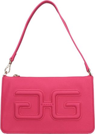 Ga&euml;lle Paris Mini Pochette - Dames - Schoudertassen - Roze - ONE Size - Leer - Tassen
