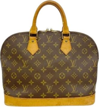 Louis Vuitton Pre-owned Handbags, female, Brown, Size: ONE SIZE Pre-owned Alma PM Handbag