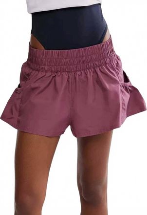 Free People Movement Womens Get Your Flirt On Shorts In Clove