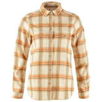 Fj&auml;llr&auml;ven &Ouml;vik Heavy Flannel Shirt Hemd f&uuml;r Damen | beige
