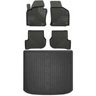 OEM Set 77 Alfombrillas Y Alfombrilla Seat Toledo 3 2004-2009 G