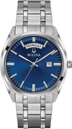Bulova Surveyor Heren Horloge Zilverkleurig 96C125