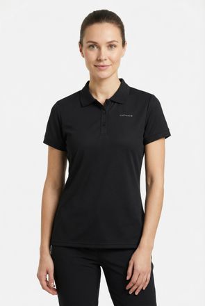 Icepeak Poloshirt ICEPEAK BAYARD, Damen, Gr. XXL, basic schwarz, Obermaterial: 100% Polyester, Shirts Poloshirt, sportlicher Stil, aus Polyester, schnelltrock