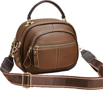 Generic Woman Bag Small Cross Body Bag, Hand Bags for Women Everyday Bags for Women Suitable Bags for Travel (coffee)