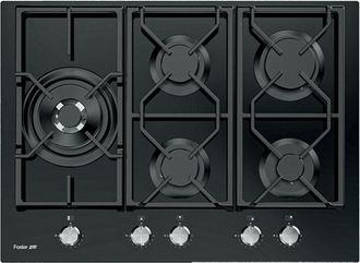Foster Foster Power Glass. Colore del prodotto: Nero, Posizionamento dellapparecchio: Da incasso, Dimensione della larghezza del piano cottura: 70 cm. Tipo
