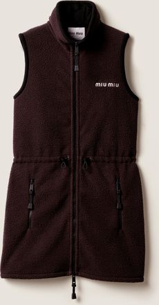 Miu Miu Fleece dress