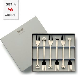Mepra Gift Box 6Pc Cake Forks With $6 Credit